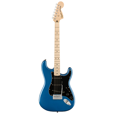 Squier Affinity Stratocaster Akçaağaç Klavye Black PG Lake Placid Blue Elektro Gitar
