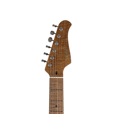 Xotic California Classic XSCPRO-2/3388 Roasted Flame Akçaağaç Sap Sonic Blue Elektro Gitar