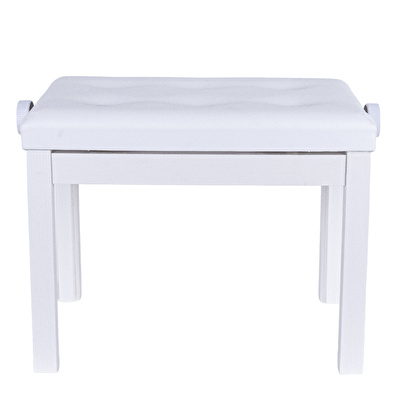 KOZMOS P-310-WH Ayarlı Piyano Taburesi - Beyaz