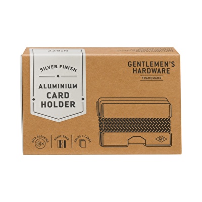 GENTLEMEN'S HARDWARE Alüminyum Kartlık Rfid Blocking