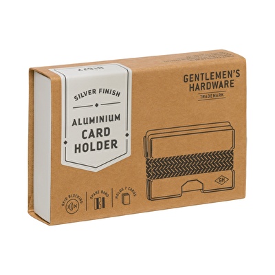 GENTLEMEN'S HARDWARE Alüminyum Kartlık Rfid Blocking