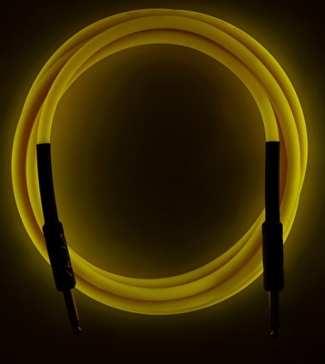 Fender Professional Glow in the Dark Cable 3 Metre Turuncu Kablo