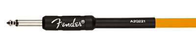 Fender Professional Glow in the Dark Cable 3 Metre Turuncu Kablo