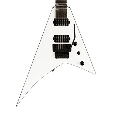 Jackson Pro Plus Serisi Rhoads RR24 Abanoz Klavye Snow White Elektro Gitar
