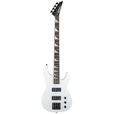 Jackson JS2 Concert Bass Amaranth Klavye Snow White Bas Gitar