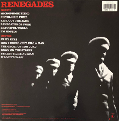 Rage Against The Machine – Renegades