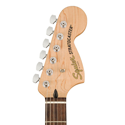 Squier Affinity Stratocaster HH Laurel Klavye Black PG Olympic White Elektro Gitar