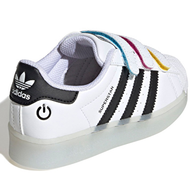 ADIDAS Superstar Led Light Beyaz Çocuk Ayakkabısı