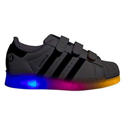 ADIDAS Superstar Led Light Beyaz Çocuk Ayakkabısı