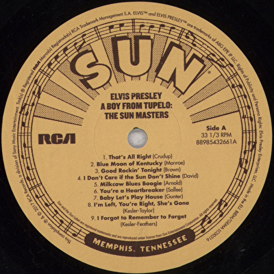 Elvis Presley - A Boy from Tupelo: The Sun Masters
