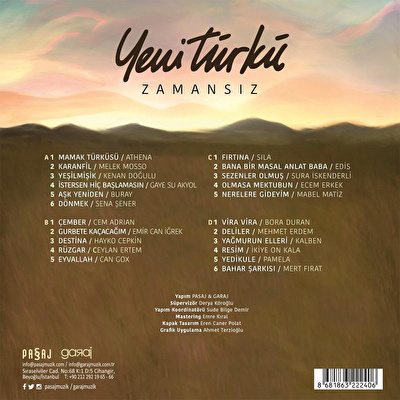 Yeni Türkü – Zamansız