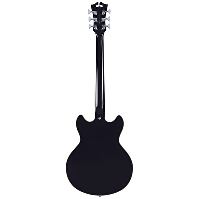Dangelico DAPMINIDCBLFCS Premier Mini DC Black Flake Elektro Gitar