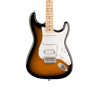 Squier FSR Sonic Stratocaster HSS Akçaağaç Klavye WPG 2 Ton Sunburst Elektro Gitar