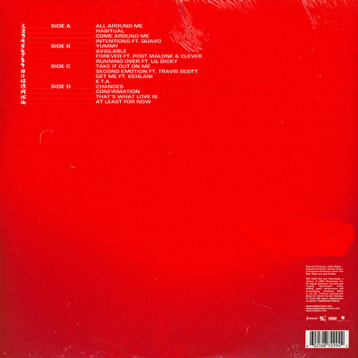 Justin Bieber – Changes (Red Vinyl)
