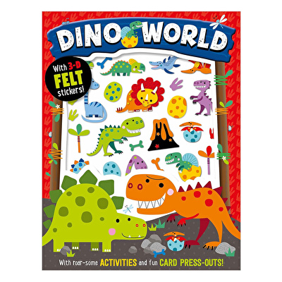 MBI - Felt Stickers Dino World Activity Book