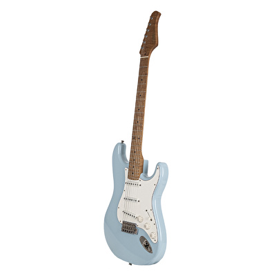 Xotic California Classic XSCPRO-1/3390 Roasted Flame Akçaağaç Sap Sonic Blue Elektro Gitar