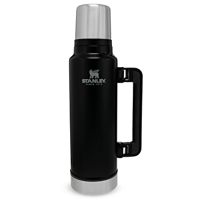 STANLEY 1.4L Classic Legendary Bottle Matte Black - Efsane Stanley Termos Siyah