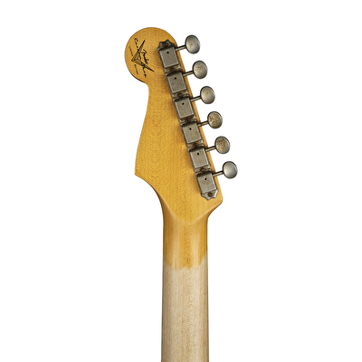 Fender Custom Shop S20 Limited Edition 1960 Stratocaster Journeyman Relic Super Faded Aged Sonic Blue Elektro Gitar