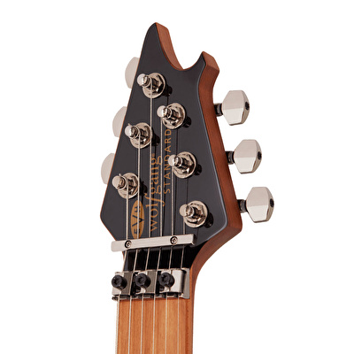 EVH Wolfgang WG Standard Exotic Koa Fırınlanmış Akçaağaç Klavye Natural Elektro Gitar