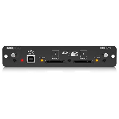 KLARK TEKNIK DN32-LIVE SD/SDHC Ve USB 2.0 Genişleme Modülü