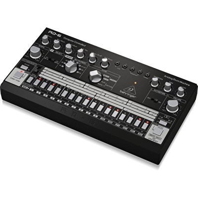 BEHRINGER RD-6-BK RHYTHM DESIGNER Analog Davul Makinesi (Siyah)