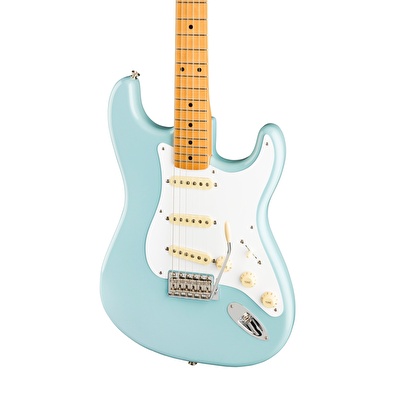 Fender Vintera 50s Stratocaster Akçaağaç Klavye Sonic Blue Elektro Gitar