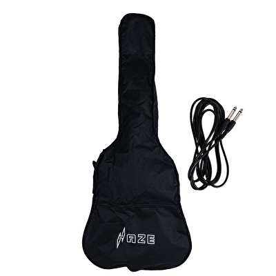 HAZE F-560CEQMBK Siyah Elektro Akustik Gitar