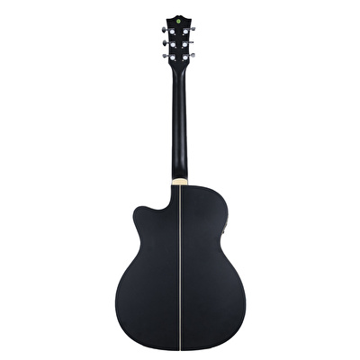 HAZE F-560CEQMBK Siyah Elektro Akustik Gitar