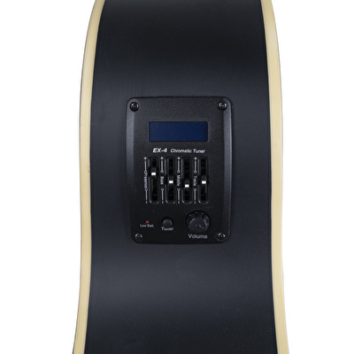 HAZE F-560CEQMBK Siyah Elektro Akustik Gitar