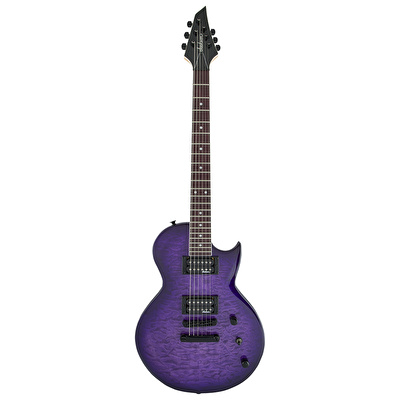 Jackson Monarkh JS22Q SC Amaranth Klavye Transparent Purple Burst Elektro Gitar