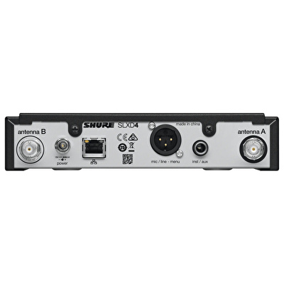 Shure SLXD4E Telsiz Mikrofon Alıcısı