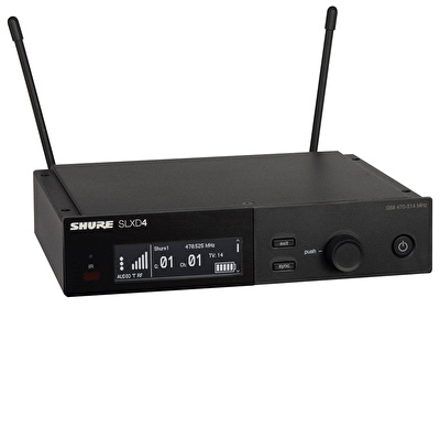 Shure SLXD4E Telsiz Mikrofon Alıcısı