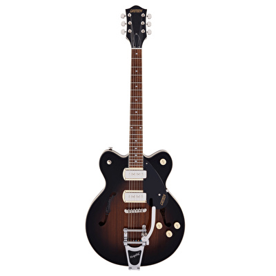 GRETSCH G2622T-P90 Streamliner Center Block Double-Cut Bigsby Laurel Klavye Brownstone Elektro Gitar