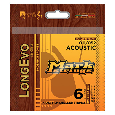 Mark Strings Longevo 11-52 Akustik Gitar Teli