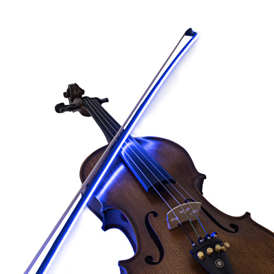 YOOLIM LEDVLNBOW-BL Led Işıklı 4/4 Keman Yayı - Mavi
