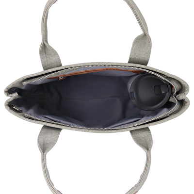 MAISON SACREE Miramar Winter Gri Large Kol Çantası