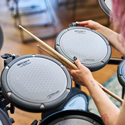 ROLAND VQD106PADS KIT V-Drums Quiet Design Ultra Sessiz Standlı Pad Seti (modülsüz)