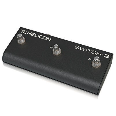 TC Helicon SWITCH-3 Efekt Kontrol Pedalı