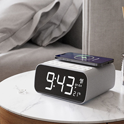 MAJORITY Darwin Saat Radyo Bluetooth Hoparlör