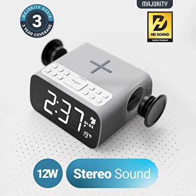 MAJORITY Darwin Saat Radyo Bluetooth Hoparlör