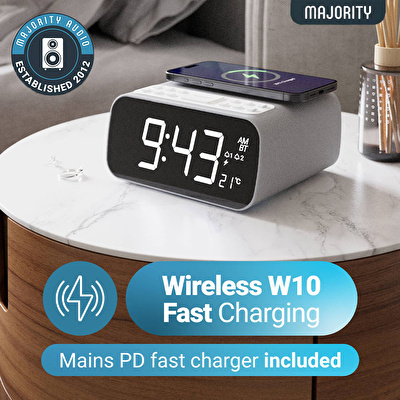 MAJORITY Darwin Saat Radyo Bluetooth Hoparlör