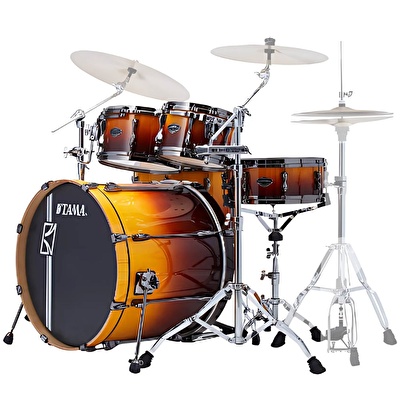 TAMA ML52HZBSP-SFP Limited Superstar Sapphire Fade  Hyper-Drive 5 Parça (22B/14S/10T/12T/16F) Akustik Davul Seti