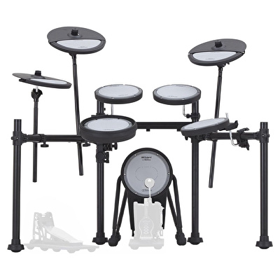 ROLAND VQD106PADS KIT V-Drums Quiet Design Ultra Sessiz Standlı Pad Seti (modülsüz)