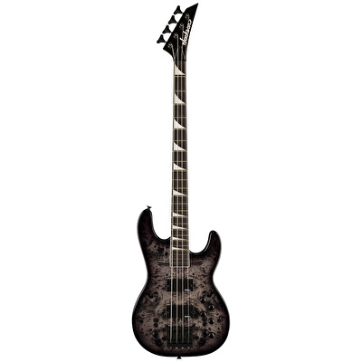 Jackson JS Concert Bass JS3P Amaranth Klavye Transparent Black Bas Gitar