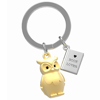 METALMORPHOSE Baykuş Kitap Anahtarlık