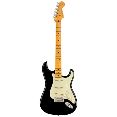 Fender American Professional II Stratocaster Akçaağaç Klavye Siyah Elektro Gitar