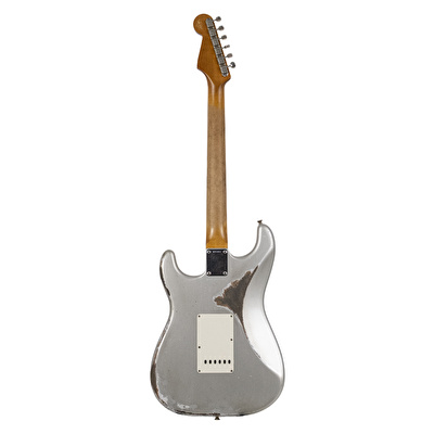 Fender Custom Shop W19 Masterbuilt Greg Fessler 1964 Stratocaster Relic Gülağacı Klavye Inca Silver Elektro Gitar