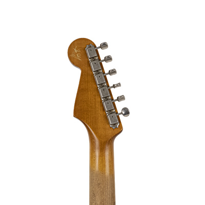 Fender Custom Shop W19 Masterbuilt Greg Fessler 1964 Stratocaster Relic Gülağacı Klavye Inca Silver Elektro Gitar