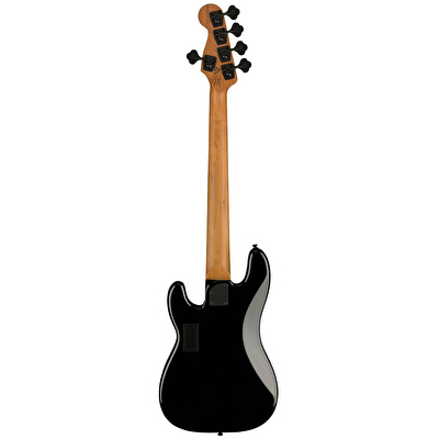 Squier Contemporary Active Precision Bass PH V Roasted Akçaağaç Sap Laurel Klavye Silver Anodized PG Black 5 Telli Bas Gitar
