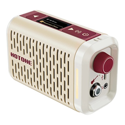 Hotone Pulze Mini Beyaz Elektro Gitar Amfisi